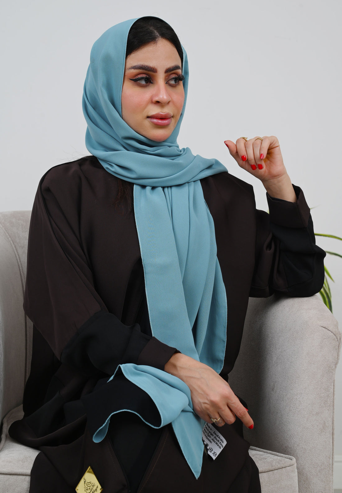 Two-toned hijab no.2